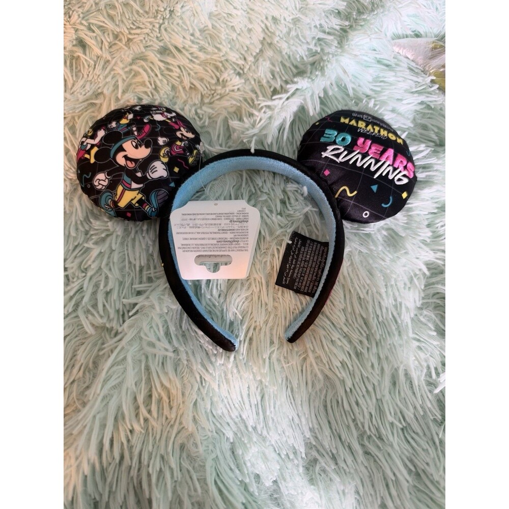 2023 Disney World RunDisney Marathon Weekend Ears Headband 30 Years Running NEW